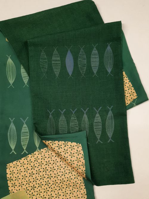 Wool Delaine/Silk Twill Lined Scarf